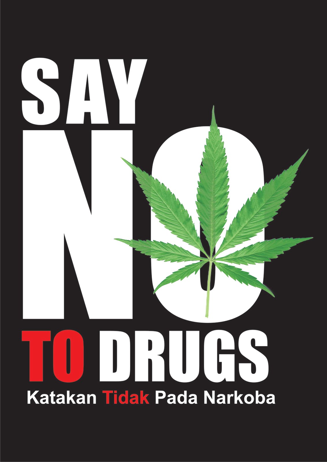 Poster Anti Narkoba BNNK Garut
